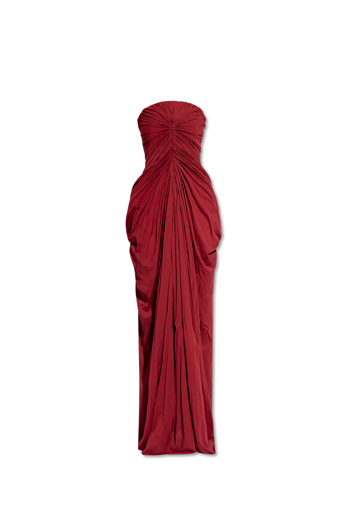 Red 'Radiance' Dress Rick Owens - SchaferandweinerShops